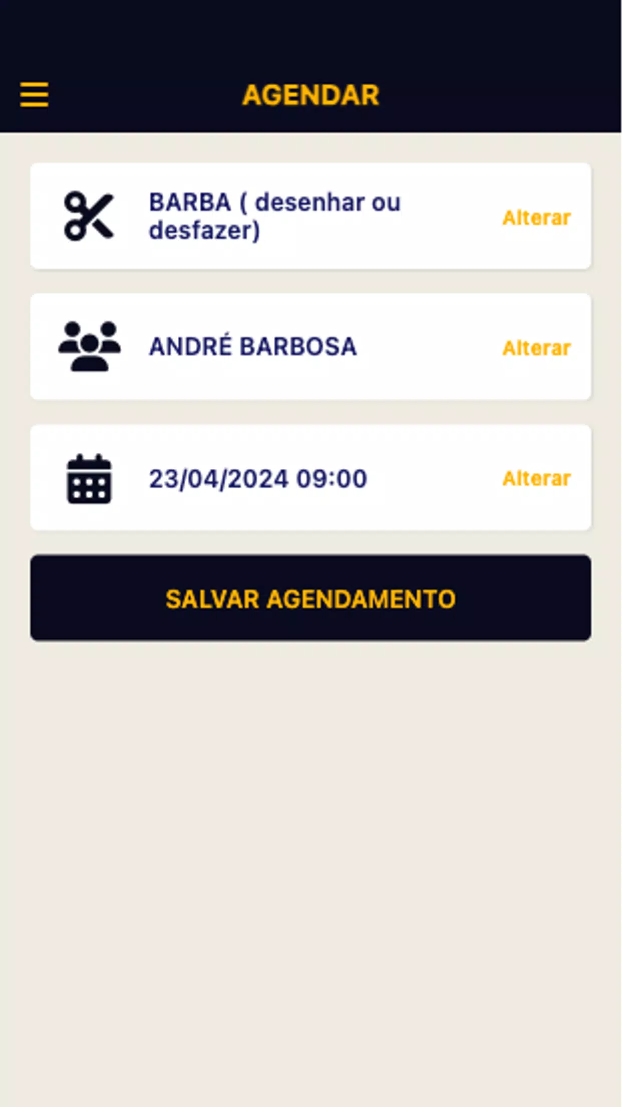 Men Faces Barbearia Captura de tela 4