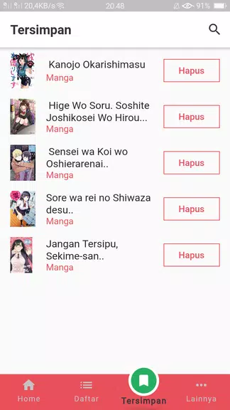 Schermata MangaMint - Baca Manga & Komik Bahasa Indonesia 3