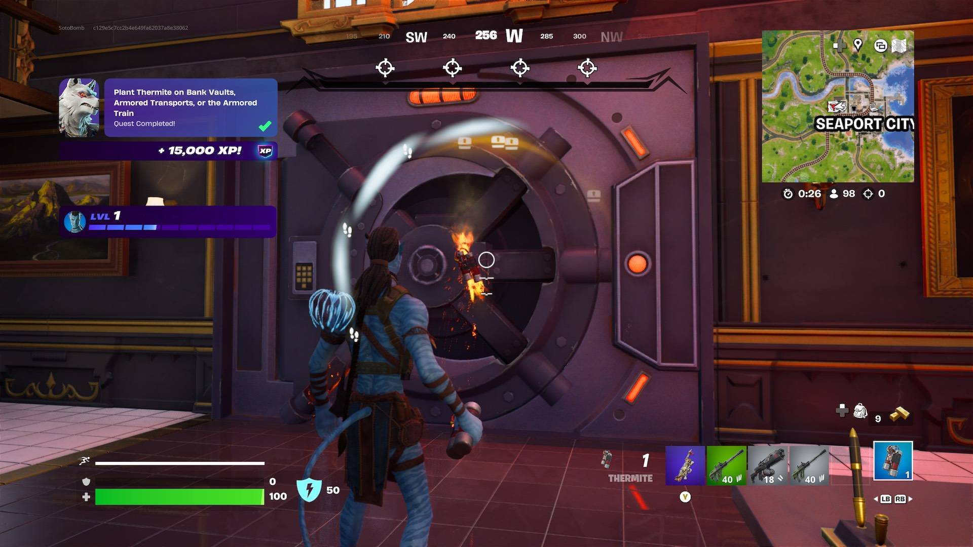 Fortnite Chương 6 Phần 2: Tìm kiếm và sử dụng Hướng dẫn nhiệt