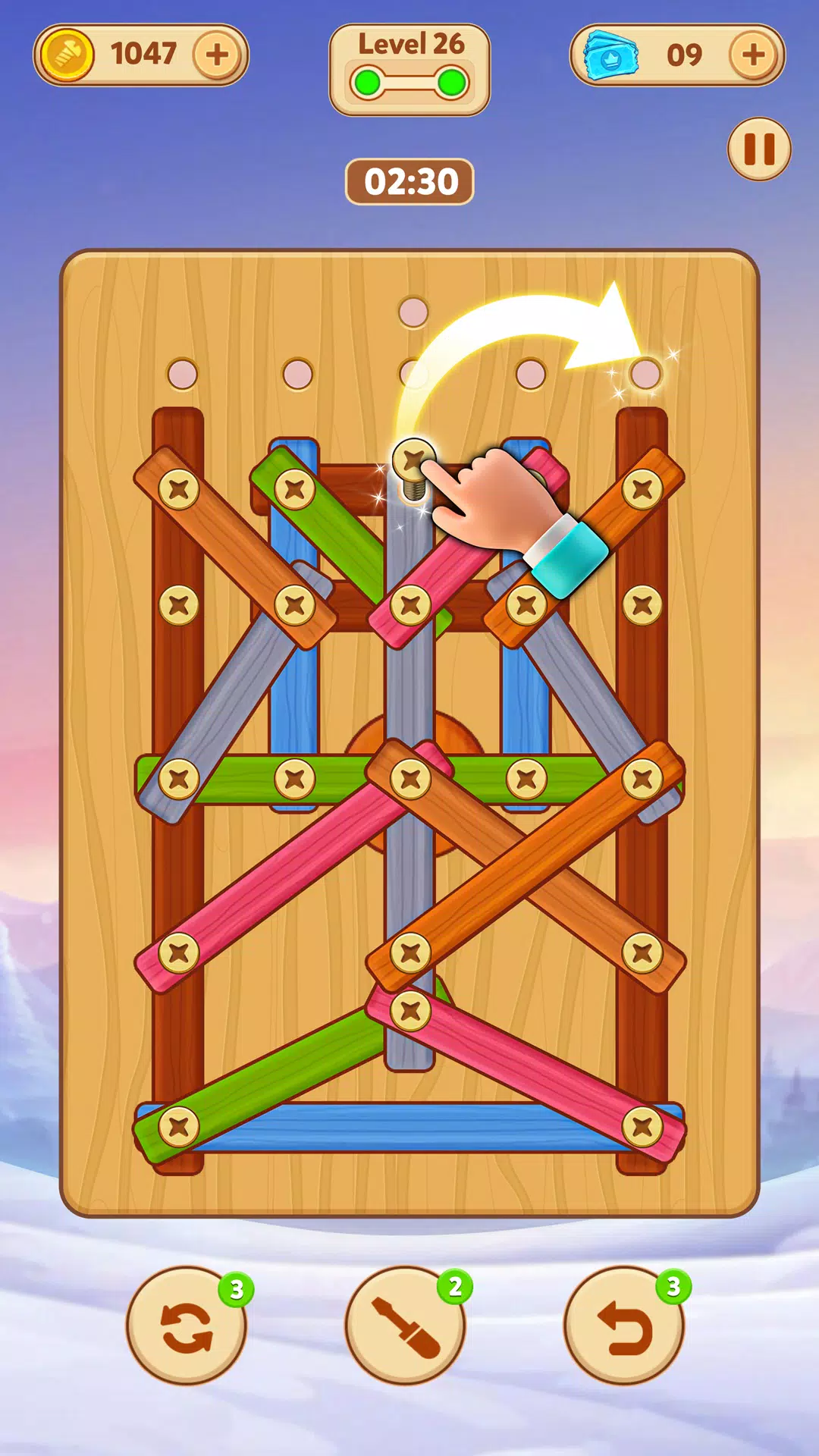 Unscrew Puzzle - Nuts & Bolts স্ক্রিনশট 2