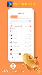 Sweden VPN - Private Proxy スクリーンショット 3