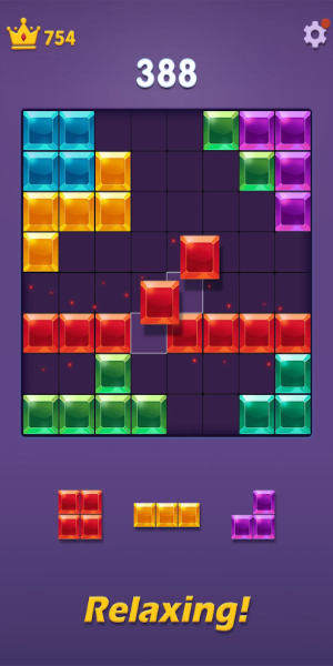 Blocks Puzzle: Gem Blast স্ক্রিনশট 1