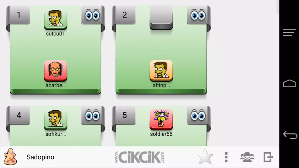 Türk Daması Online Captura de pantalla 3