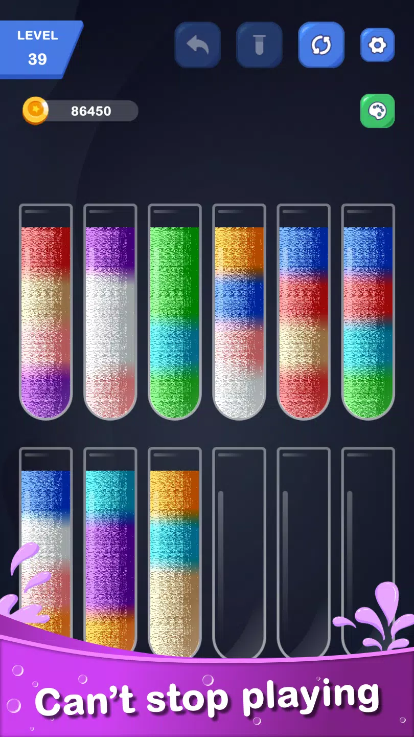 Color Water Sort - Puzzle Captura de tela 3