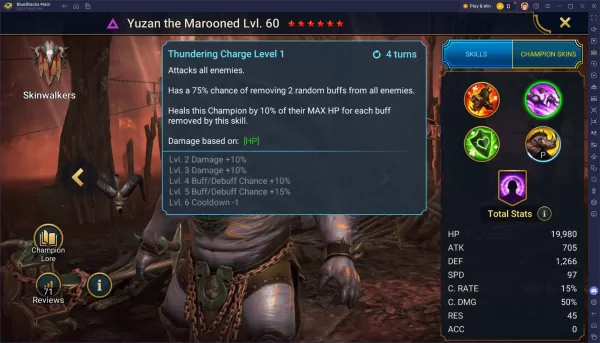 Оптимальный комплект для Юзана Одинокого в RAID: Shadow Legends