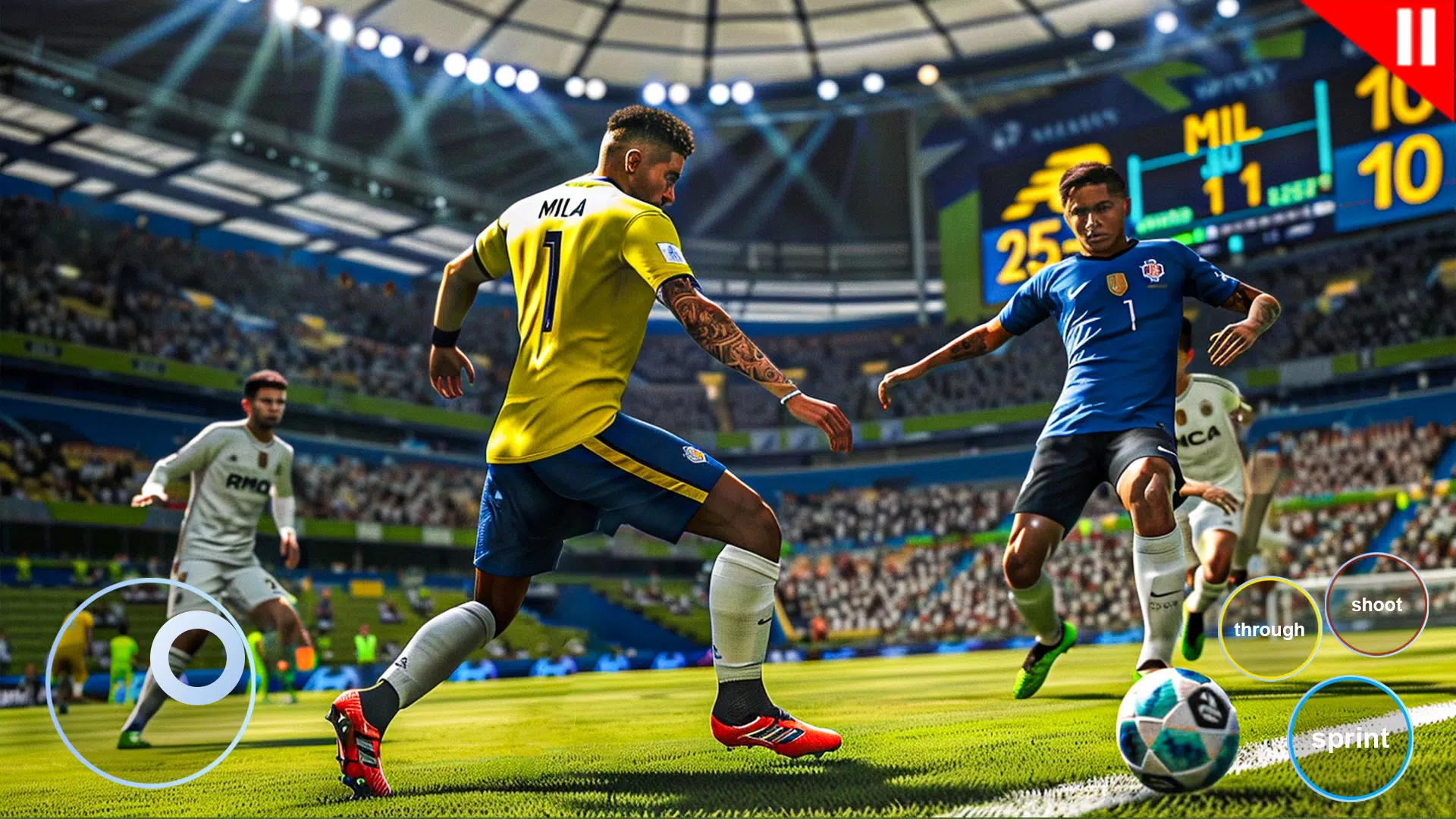 Football Games League Offline スクリーンショット 1