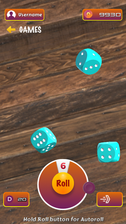 Schermata Double Up Dice 3