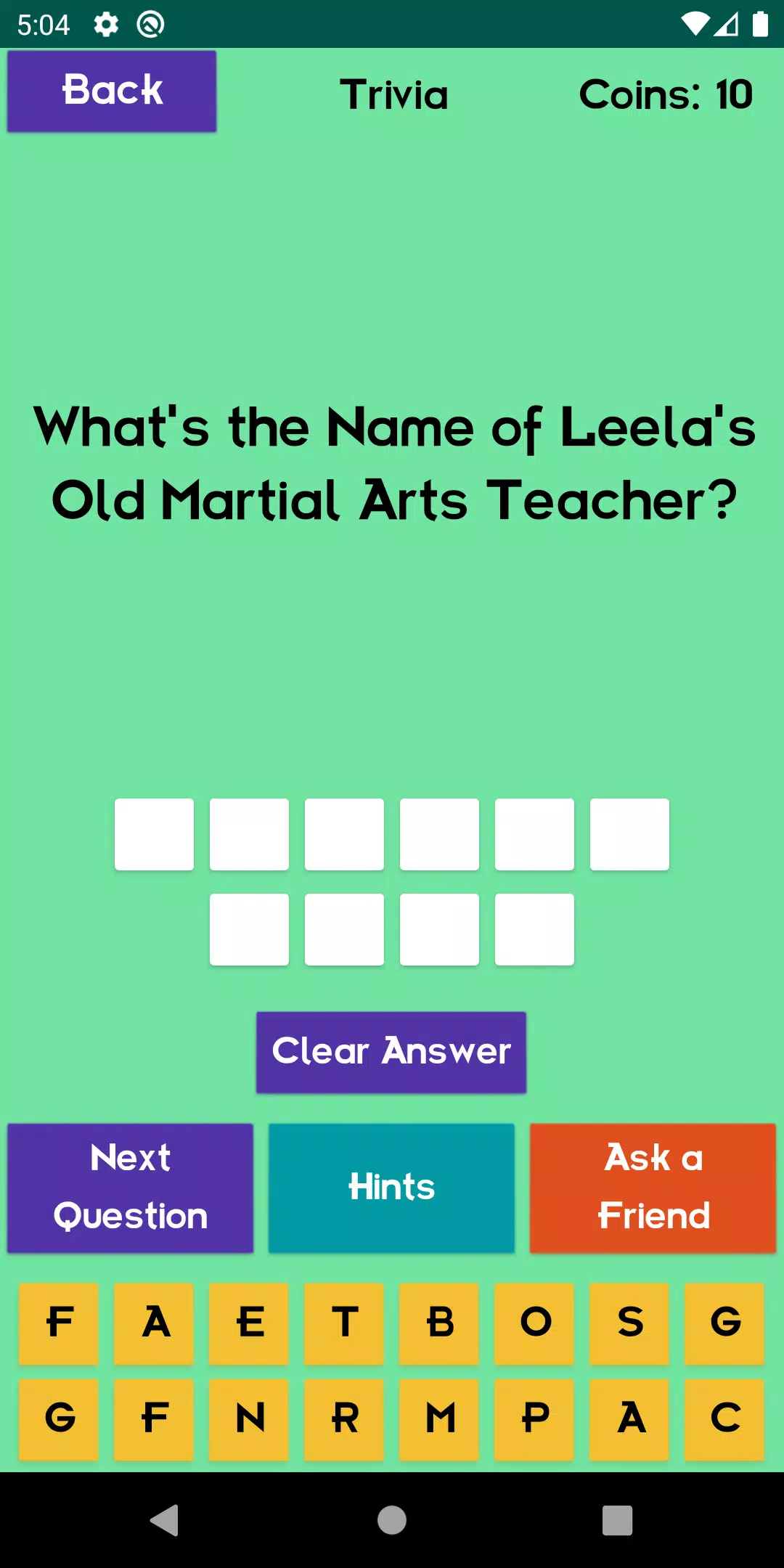 Quiz About Futurama 스크린샷 1