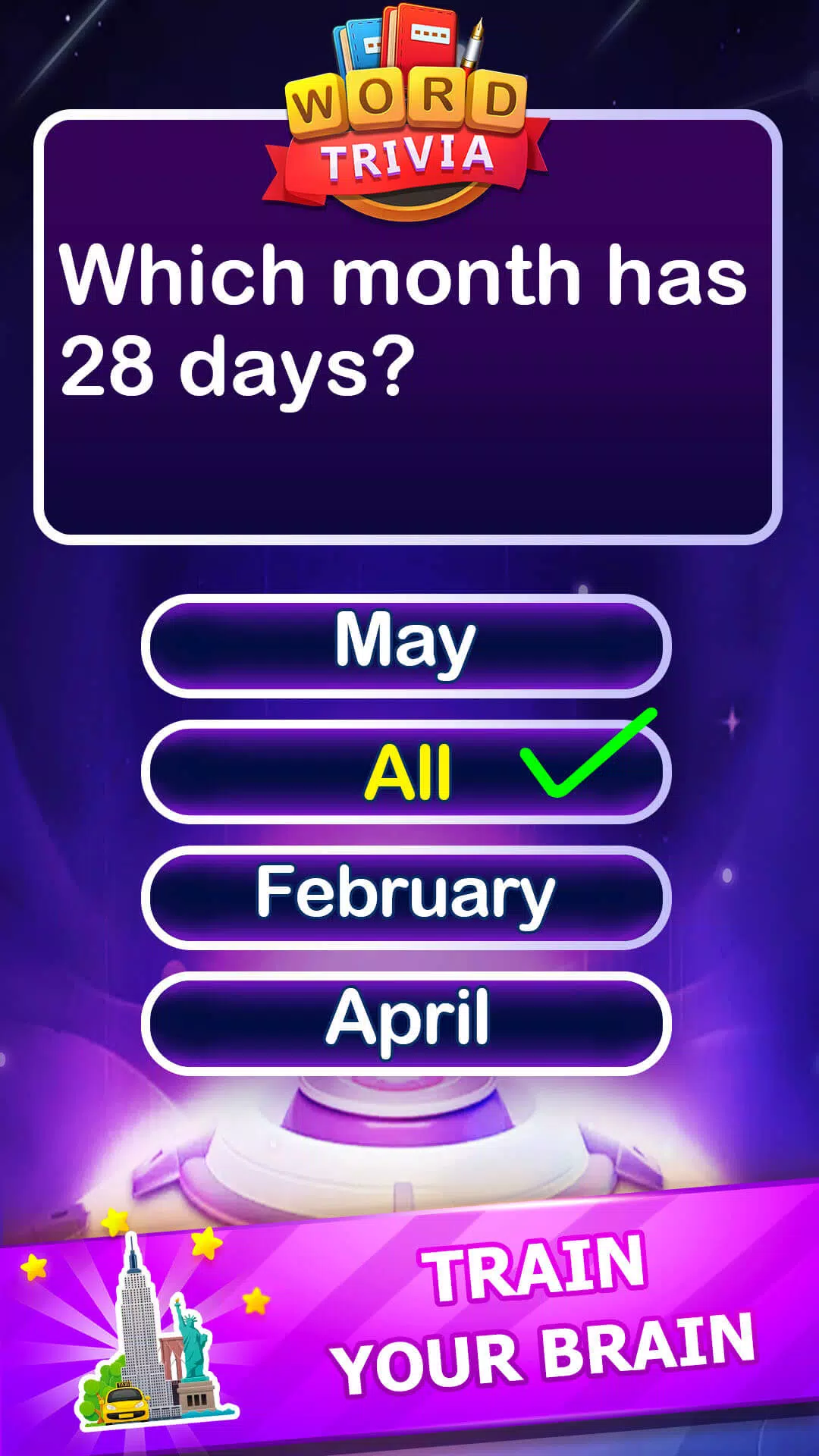 Word Trivia - 단어 퀴즈 게임 스크린샷 3