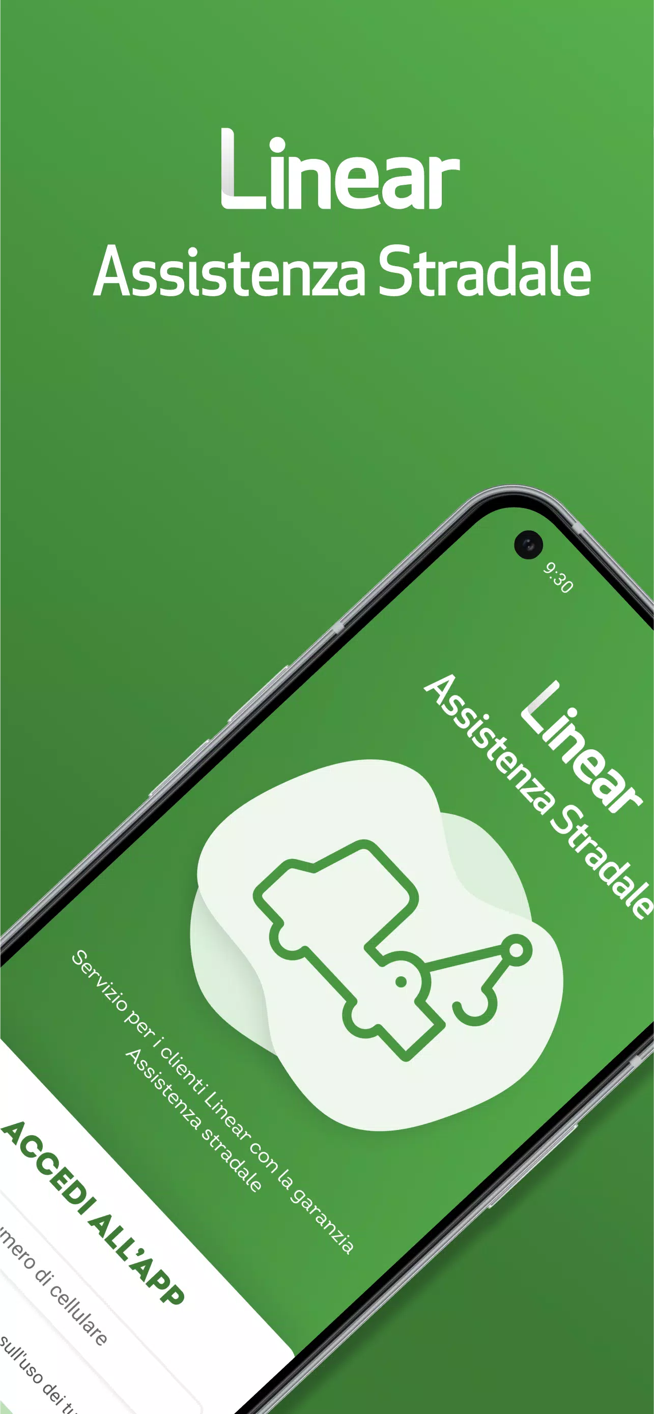 Linear Assistenza stradale Captura de pantalla 1