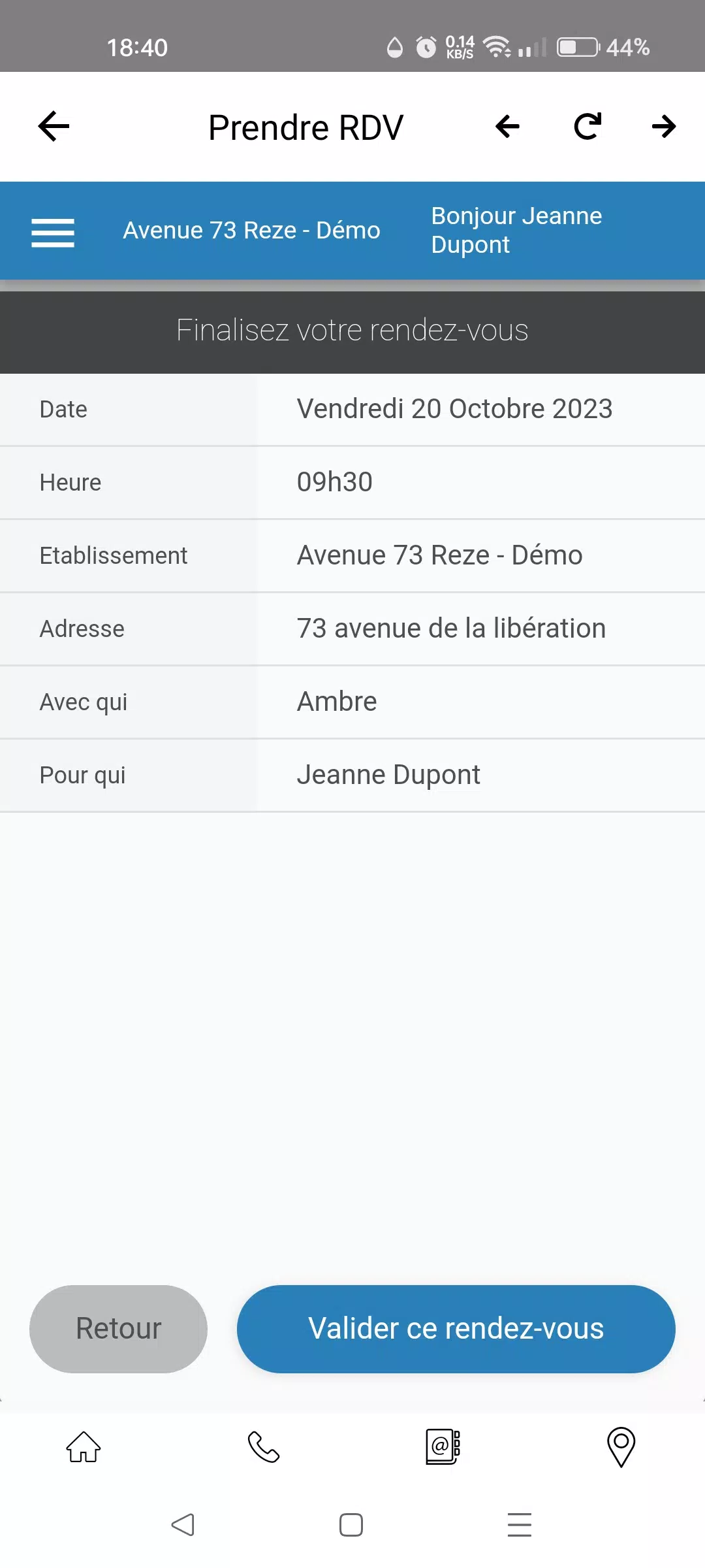 mon coiffeur Capture d'écran 4