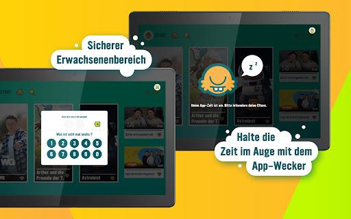 Schermata KiKA-Player: Videos für Kinder 2