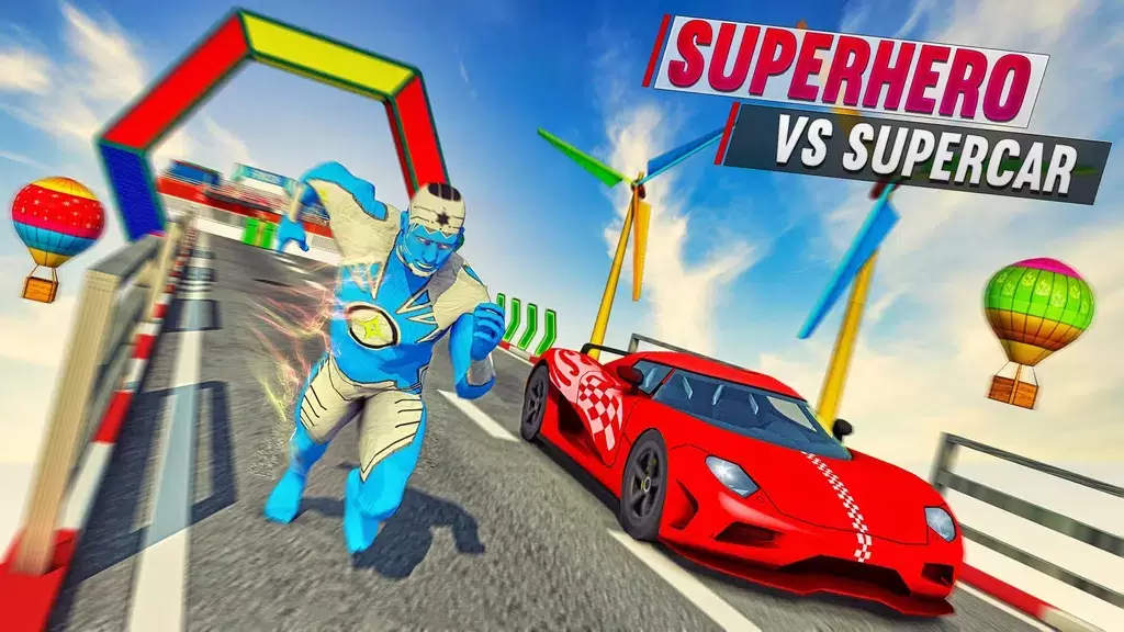 Light Speed Police Robot Rope Hero:Grand Gangster Captura de tela 2