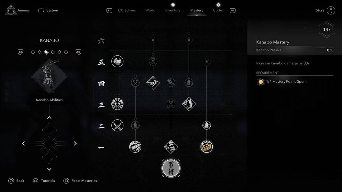 Yasuke Best Skills Assassin's Creed Shadows - Kanabo