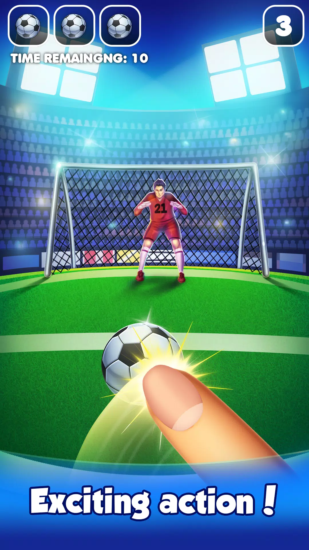 Flick Football : Soccer Game應用截圖第1張