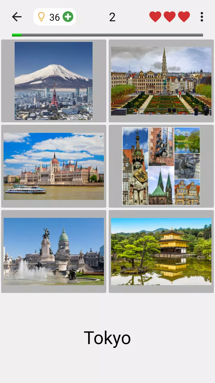 Cities of the World Photo-Quiz应用截图第2张