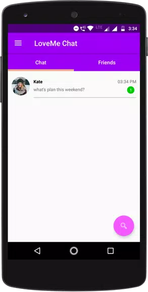 LoveMe - stranger chat Скриншот 3