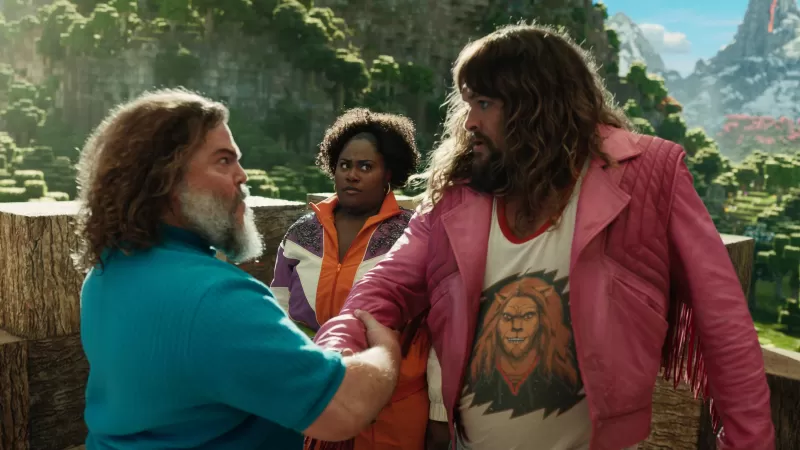 Jack Black construit un manoir sur le serveur de films minecraft privé