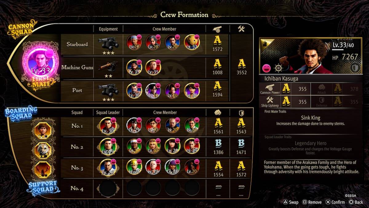 Top Crew Strategies for Pirate Coliseum in Like a Dragon: Pirate Yakuza Hawaii
