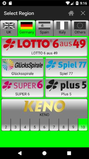 Lotto Number Generator for EUR Schermafbeelding 3