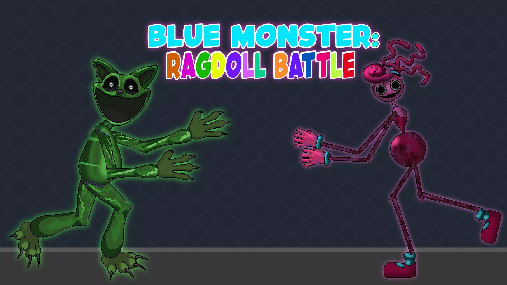 Blue Monster: Ragdoll Battle Скриншот 3