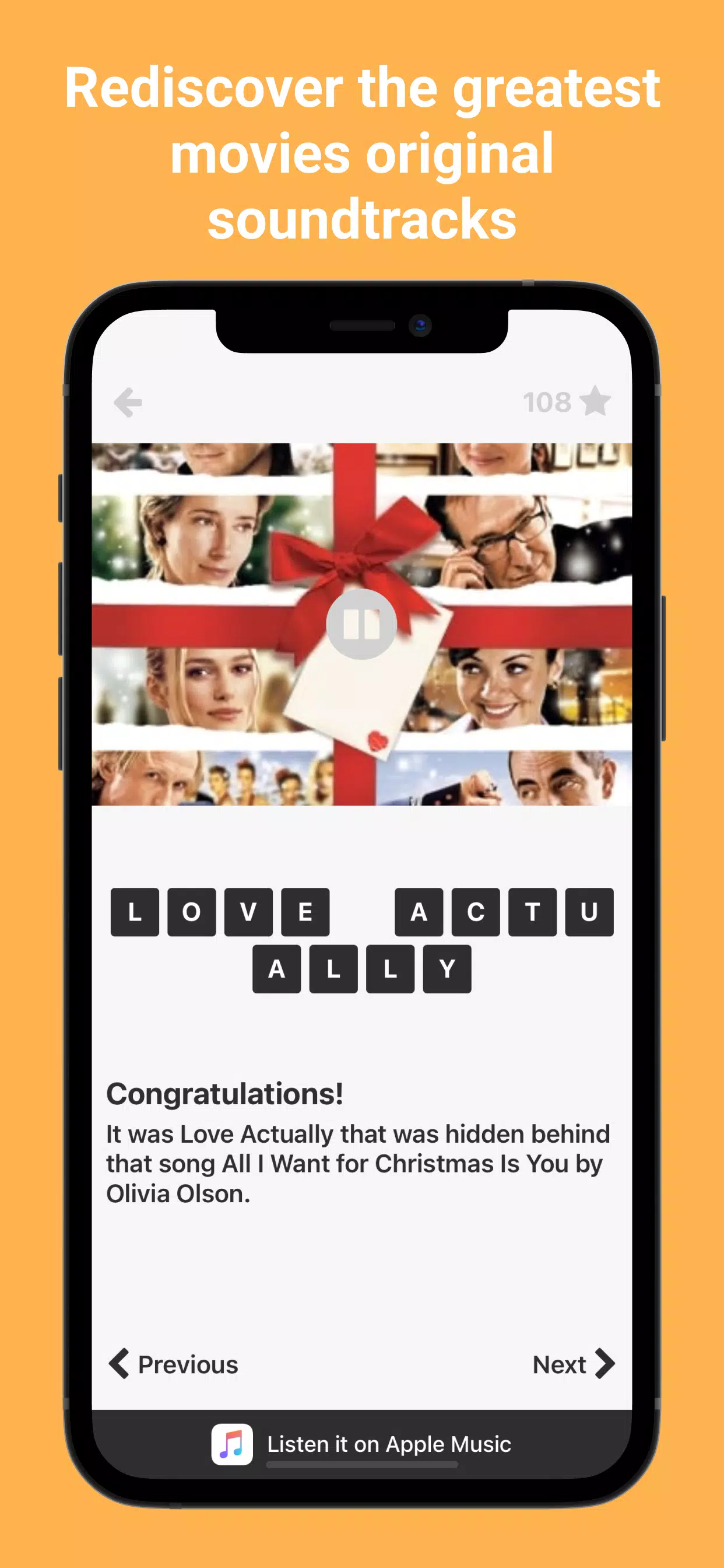 Movie Music Quiz應用截圖第4張