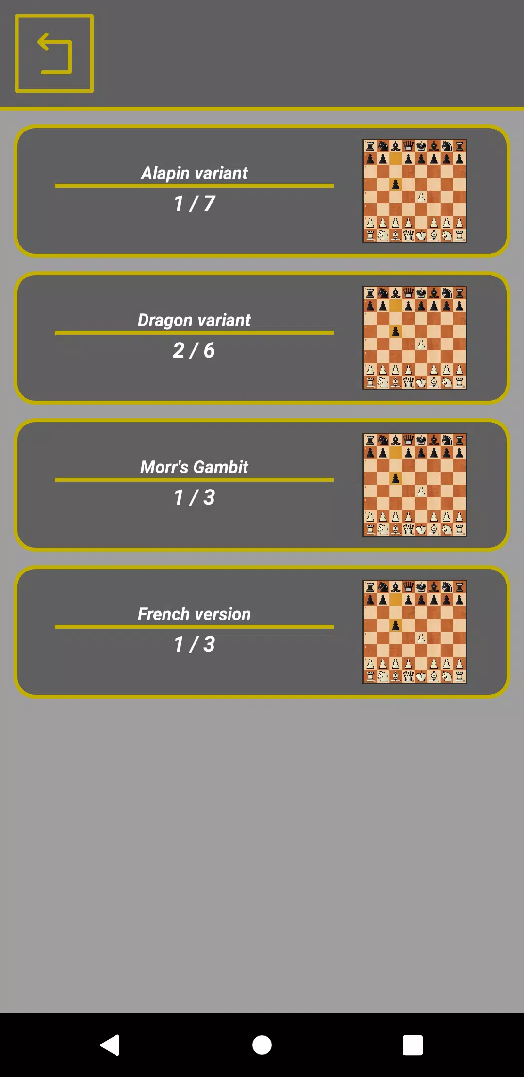 Schermata Chess traps.2 2