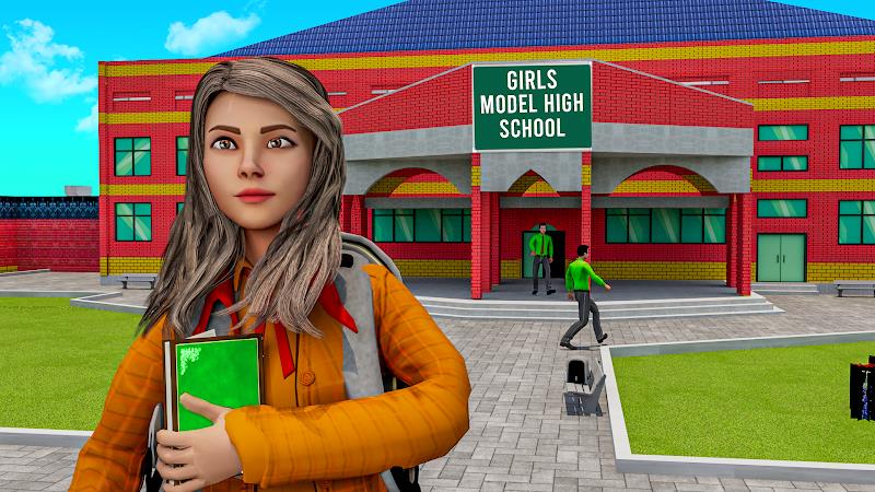 High School Girl Life Sim Game Tangkapan skrin 3