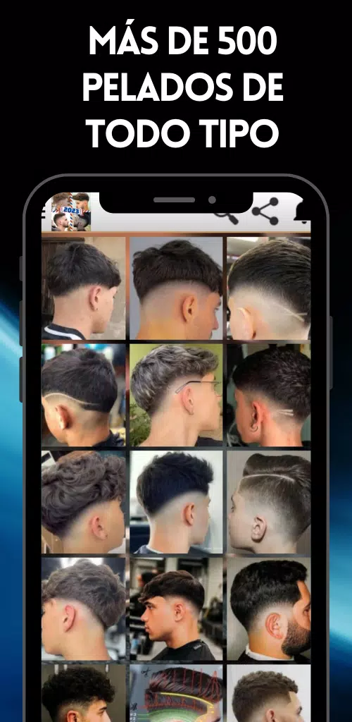 Cortes de Pelo Hombre 2024 Captura de pantalla 2