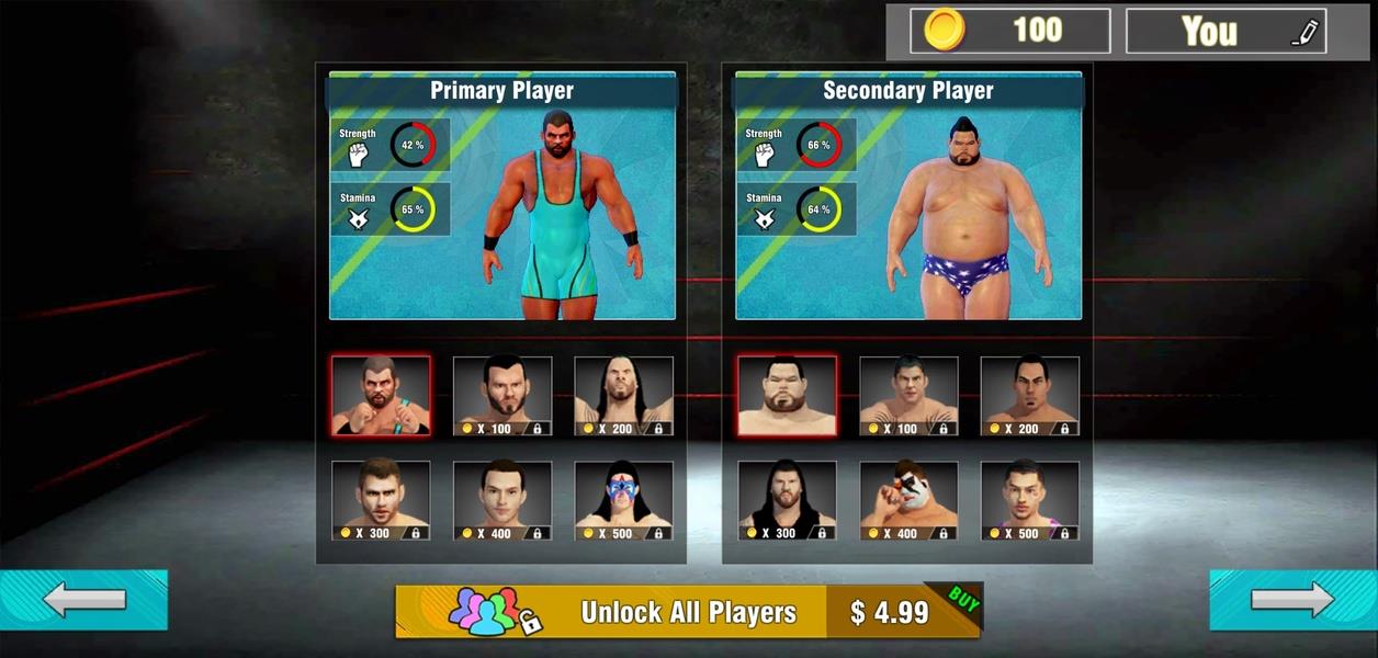 Tag Team Wrestling Games: Mega Cage Ring Fighting Zrzut ekranu 3