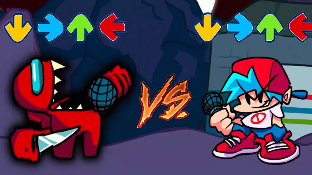 Schermata Imposter in FNF battle mission 1
