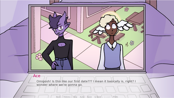 Schermata Full Ride! A College Dating Sim 1