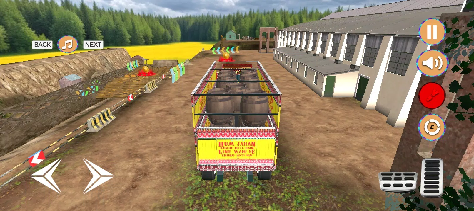 Hill Truck Simulator Games 3d Captura de pantalla 1