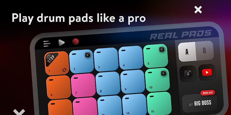 Real Pads: DJ electro drums应用截图第1张