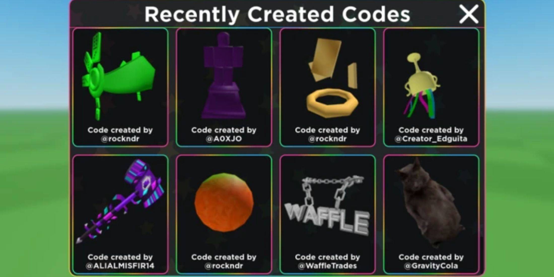 ROBLOX: UGC Limited Code (Enero 2025)
