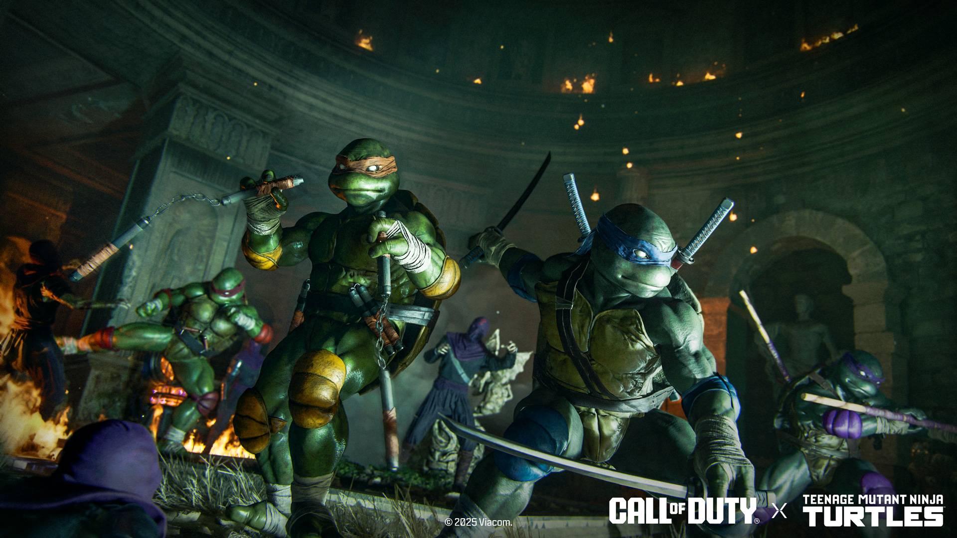 Desbloqueie as armas TMNT em Black Ops 6 e Warzone: Skateboard, Katanas e muito mais