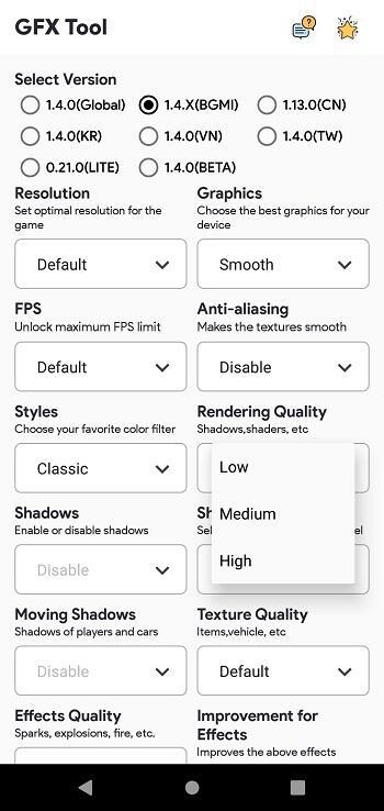 Pubg New State Gfx Tool Pro ภาพหน้าจอ 4
