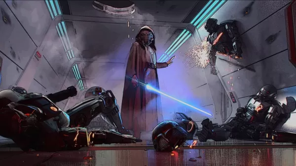 Rosario Dawson surpreso com o retorno de Mark Hamill como Luke no Mandalorian - Star Wars Celebration