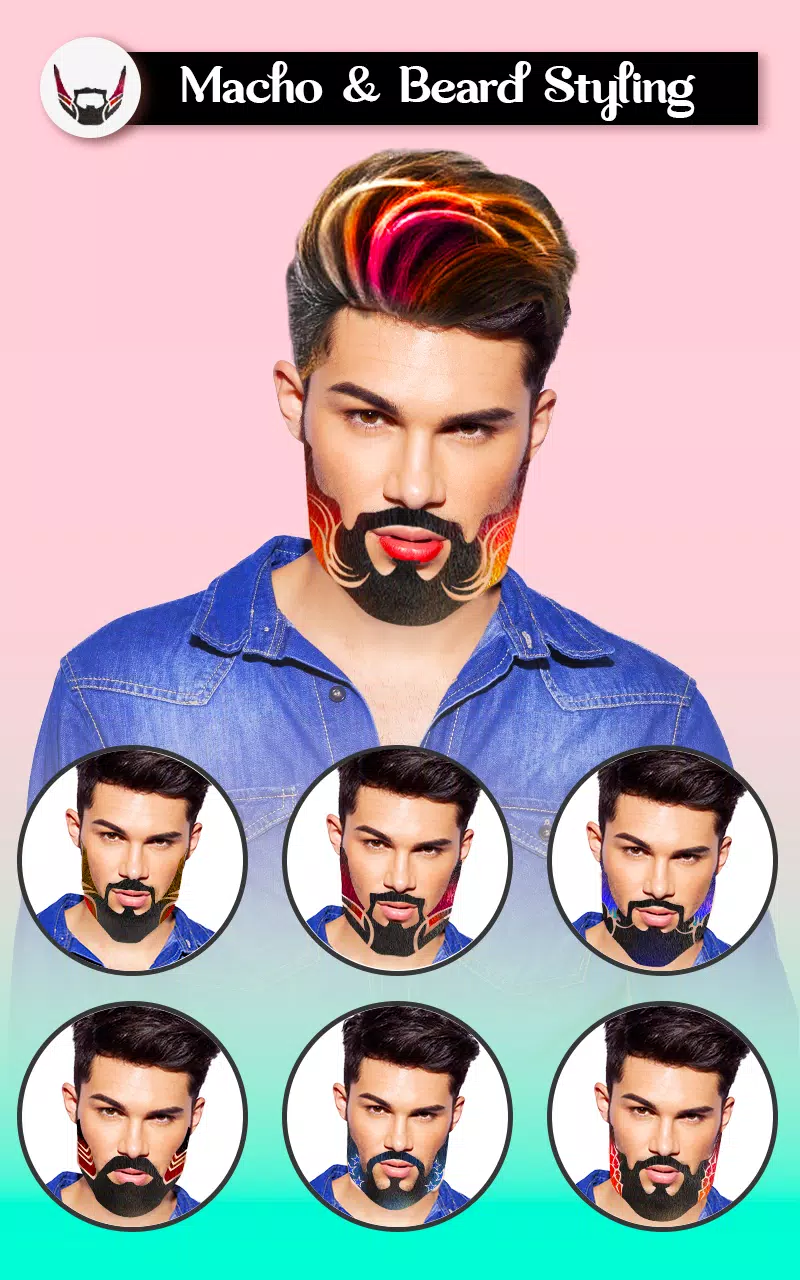 Macho - Man makeover app & Pho 스크린샷 3