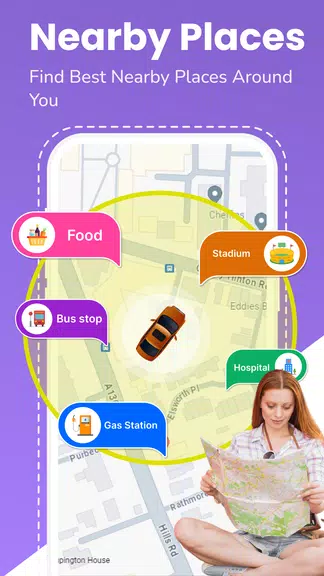 GPS Satellite Maps: Live Earth Capture d'écran 3