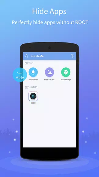Hide App, Safe Chat – PrivacyHider 스크린샷 1