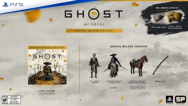 Призрак Yōtei получает дату выпуска PS5