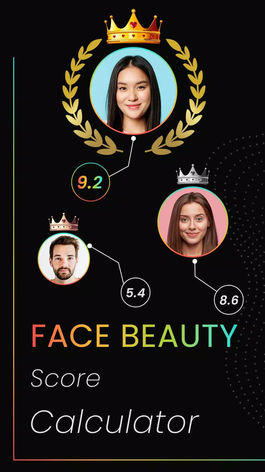 Face Beauty Score Calc & Tips 스크린샷 2