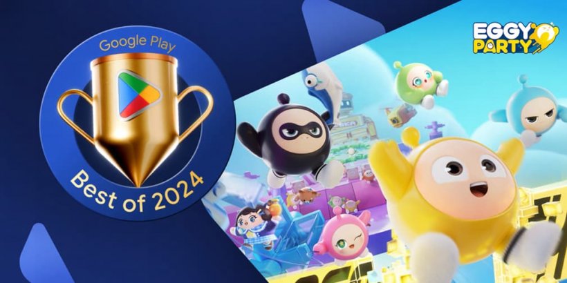 Eggy Party remporte le meilleur honneur aux Google Play Awards