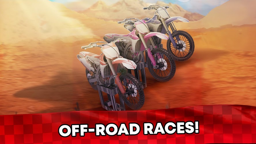 Wild Motor Bike Offroad Racing Ekran Görüntüsü 3