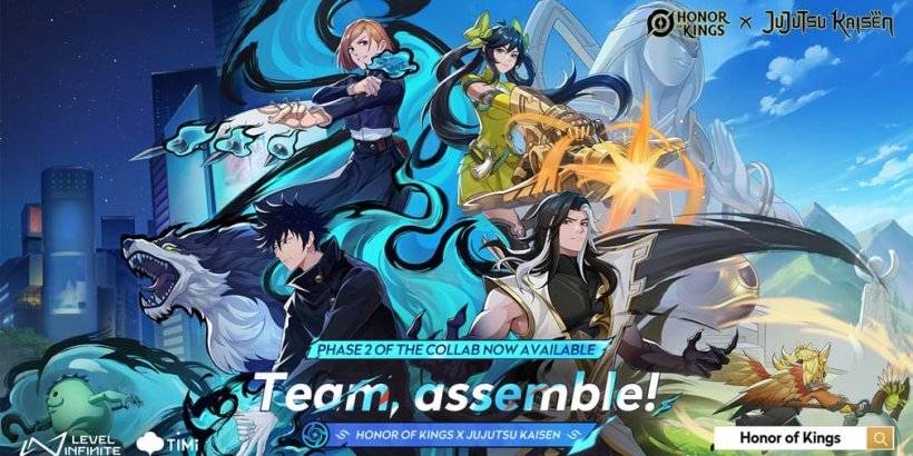 Honor of Kings Teams Up with JuJutsu Kaisen Again