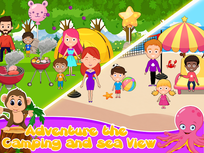 Toon Town: Vacation स्क्रीनशॉट 4