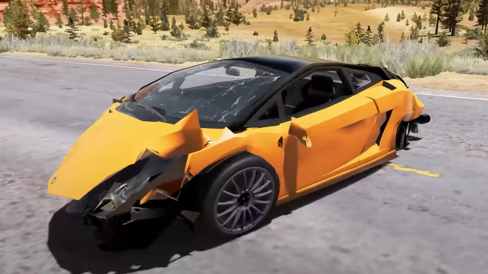 Realistic Crash 3D Captura de pantalla 1
