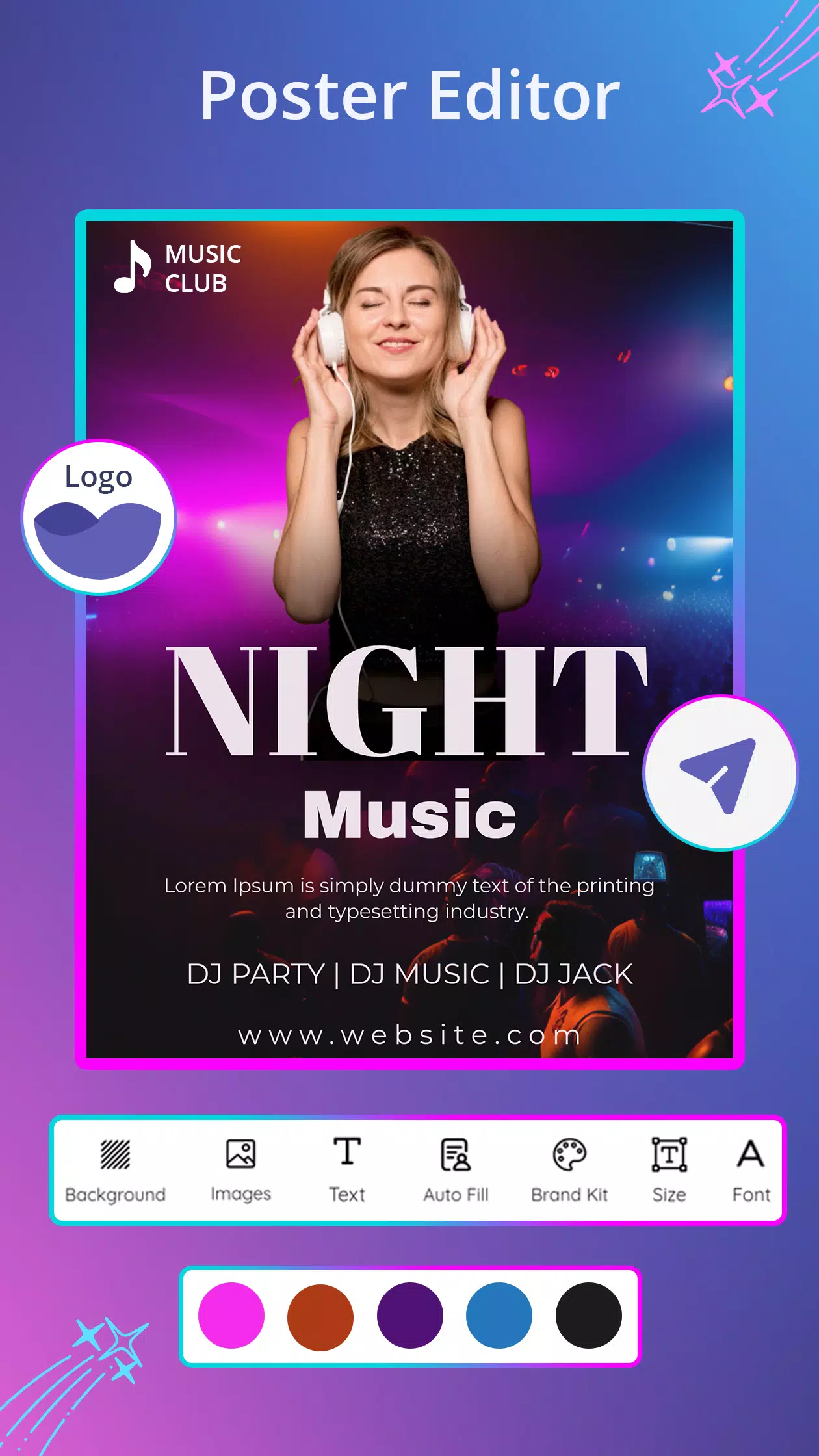Poster Maker AI flyer maker Скриншот 3