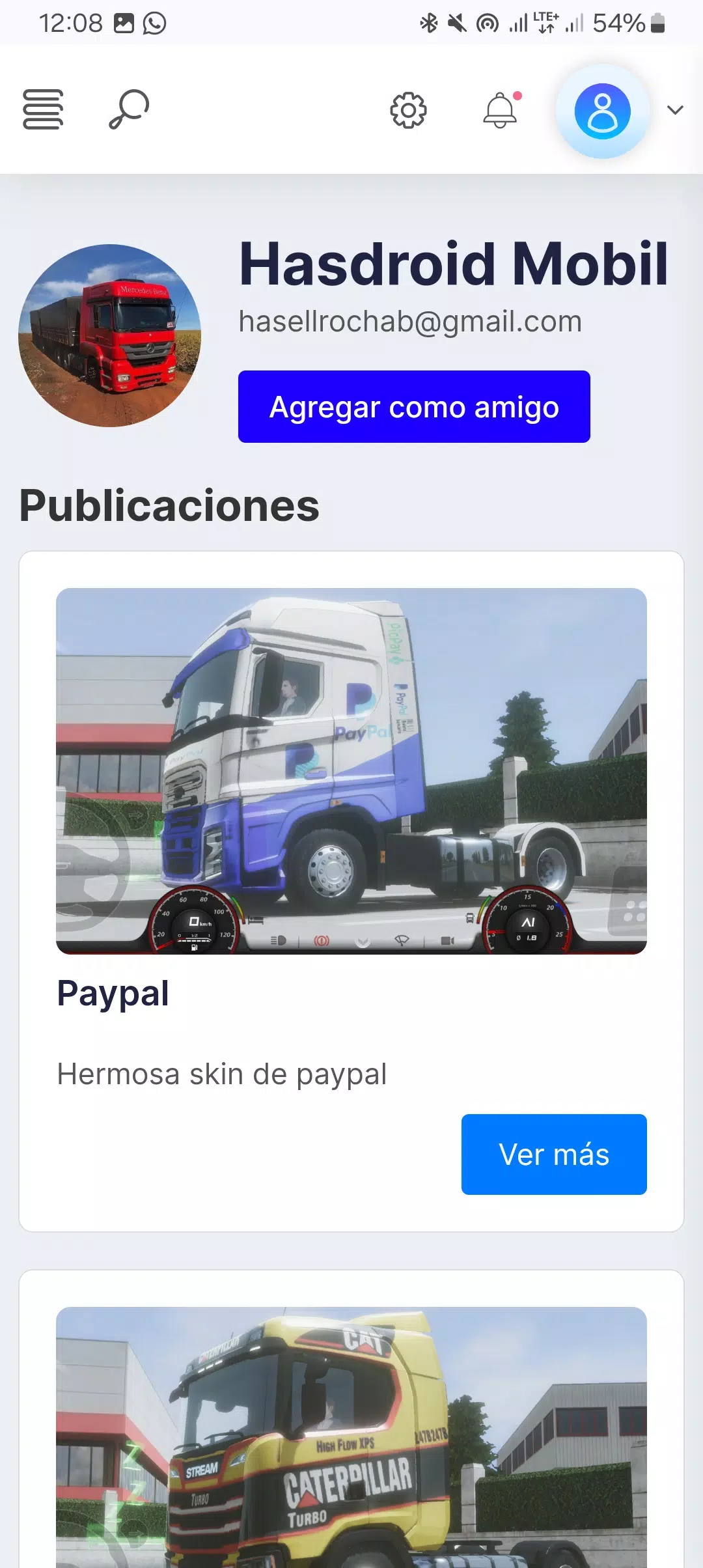 skin truckers of europe 3 Captura de pantalla 4